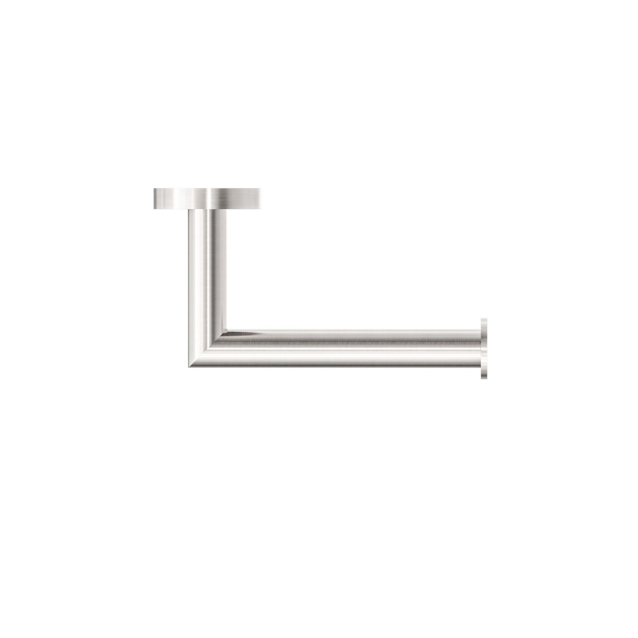 Nero Dolce Toilet Roll Holder - Brushed Nickel - Image 3