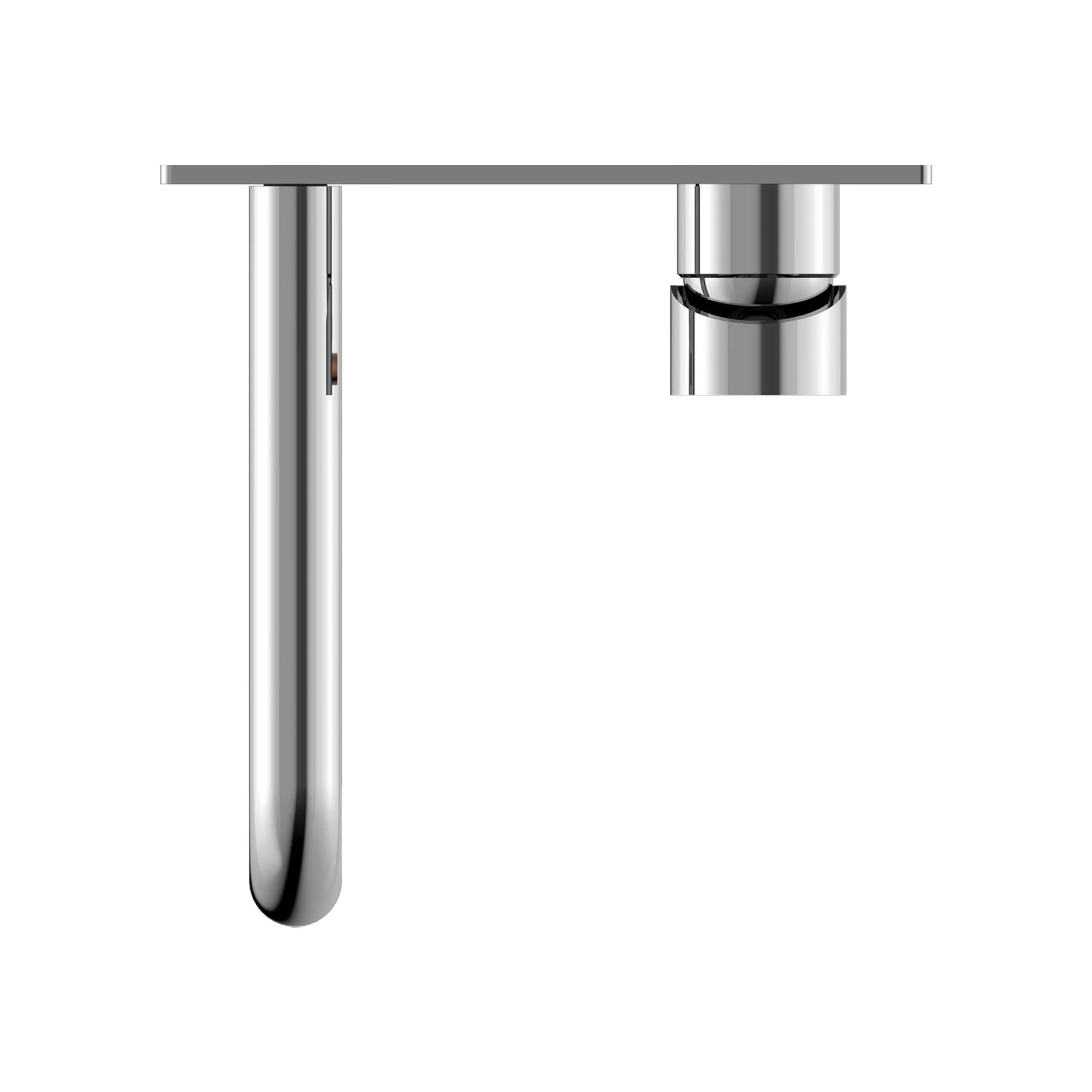 Nero Dolce Wall Basin/Bath Mixer - Chrome - Image 3
