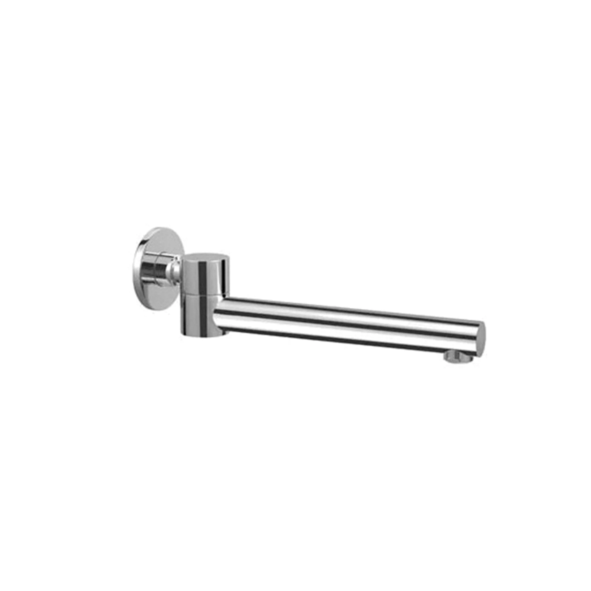 Nero Dolce Wall Mounted Swivel Bath Spout Only - Chrome
