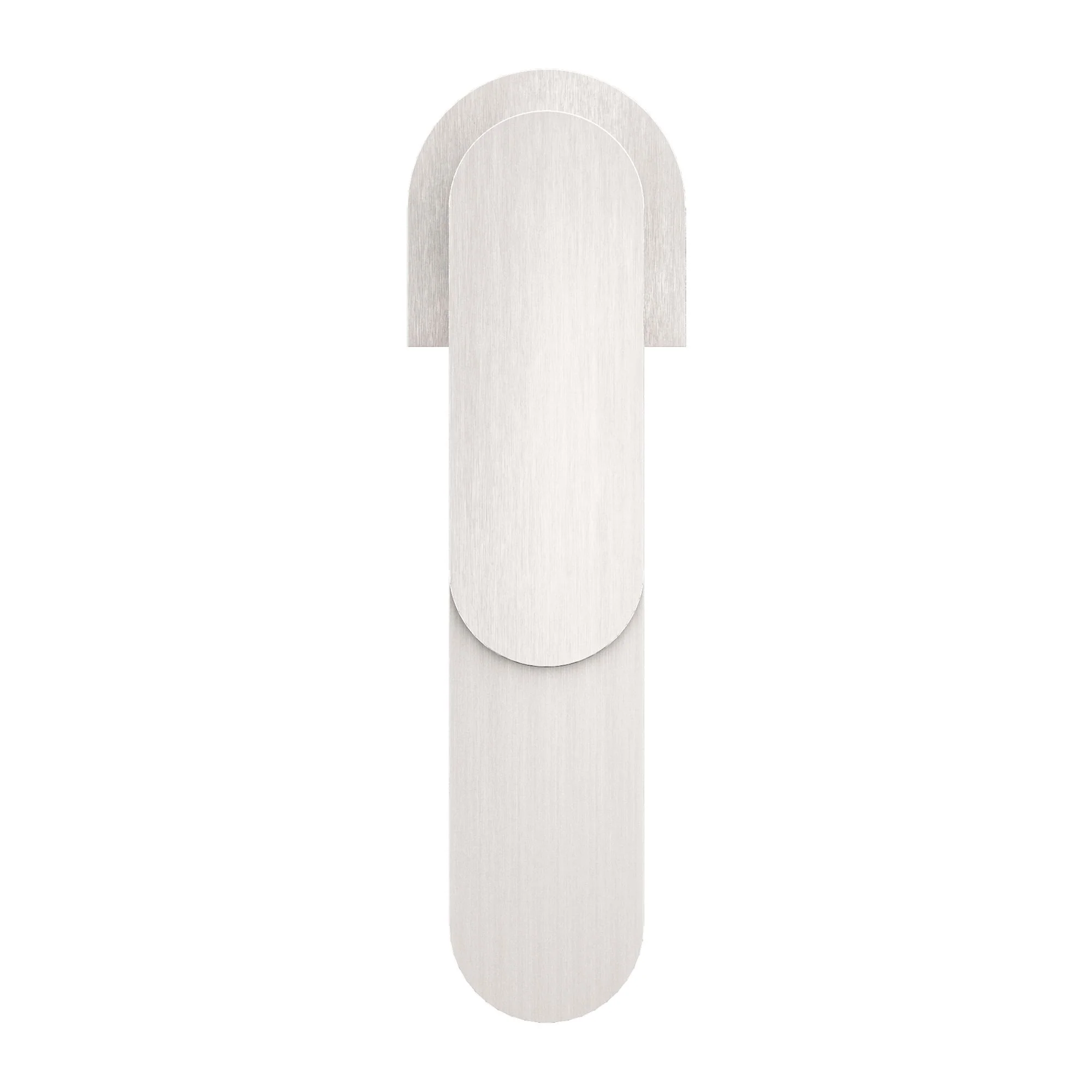 Nero Ecco Basin Mixer - Brushed Nickel - Image 3