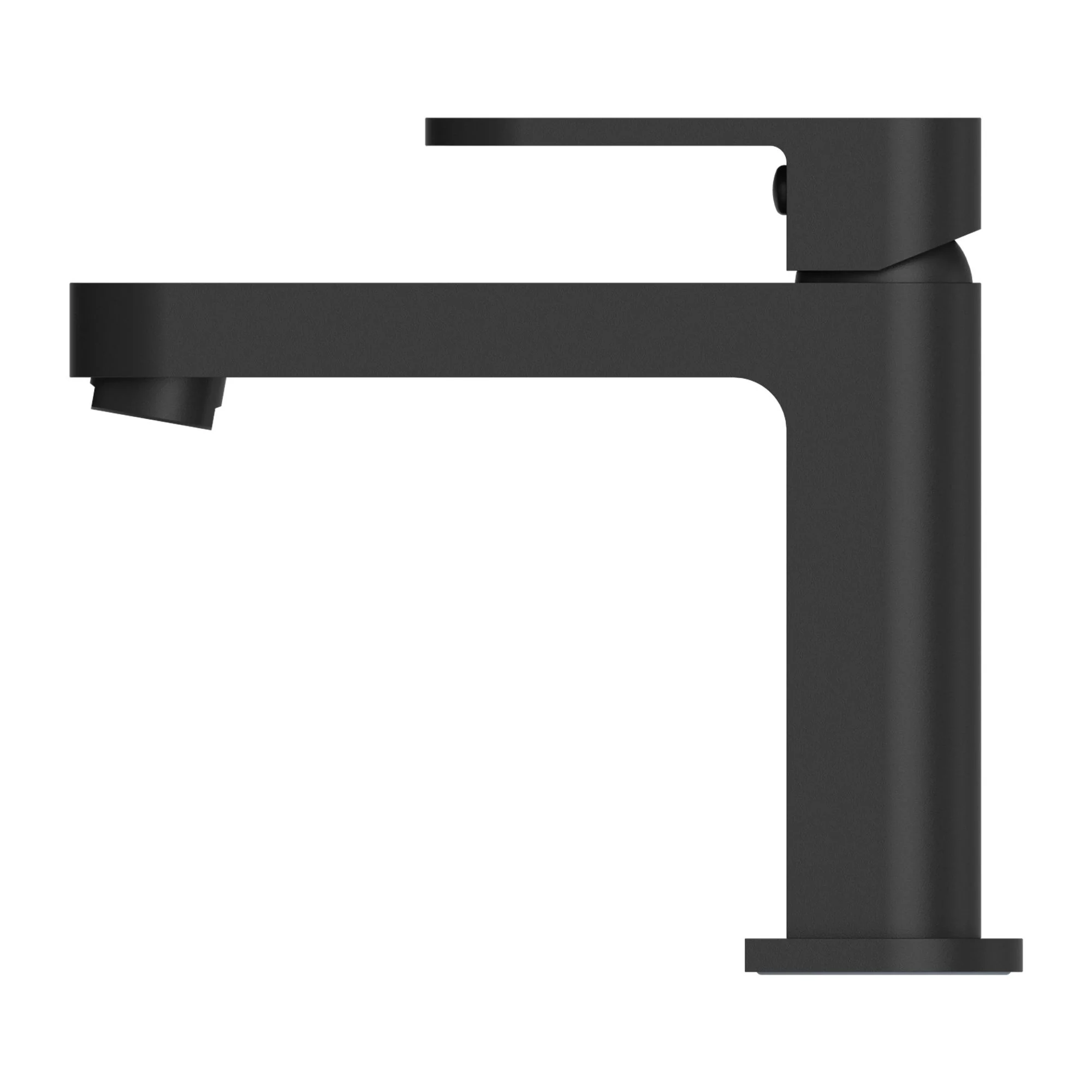 Nero Ecco Basin Mixer - Black Matte - Image 2