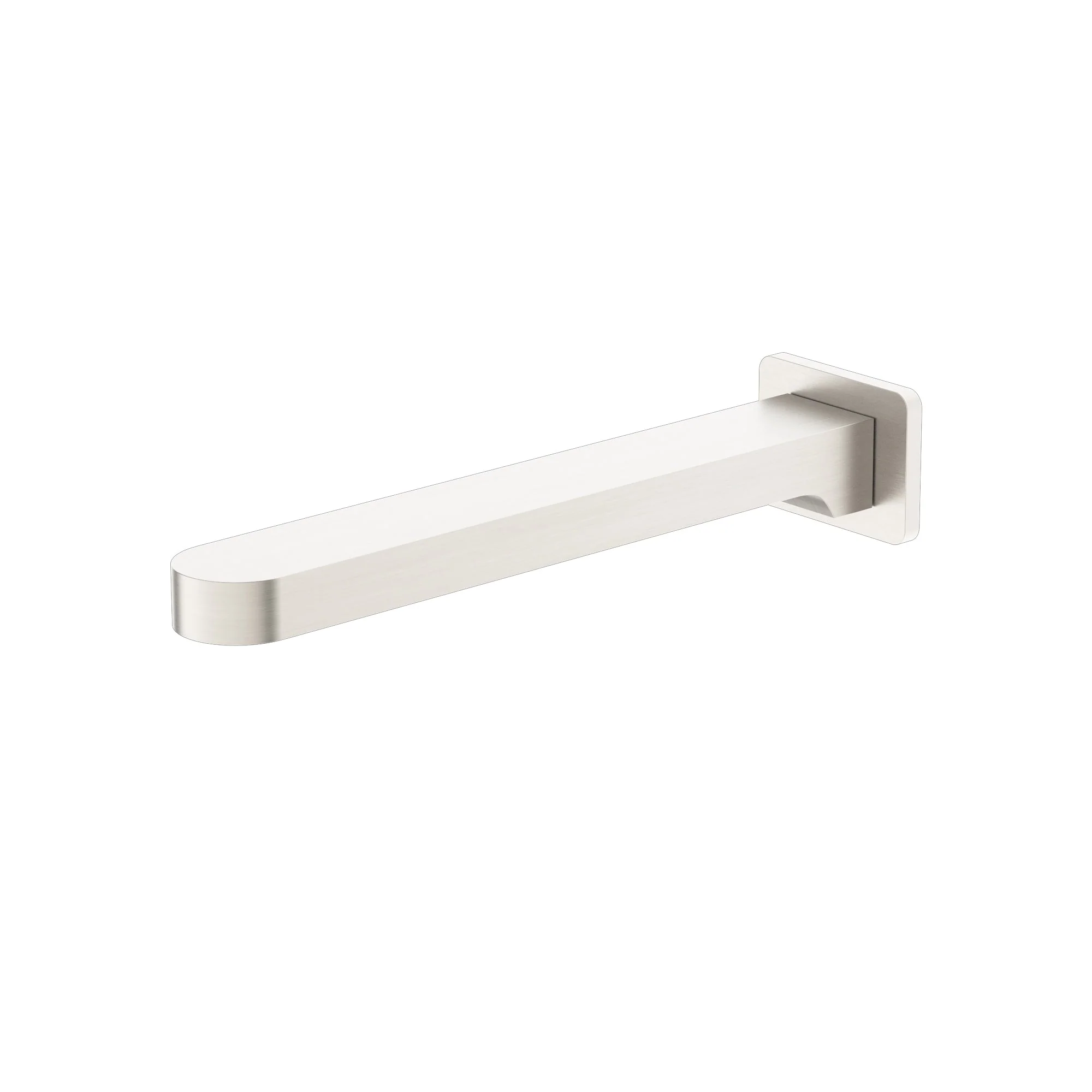 Nero Ecco Fixed Bath Spout Only - Brushed Nickel