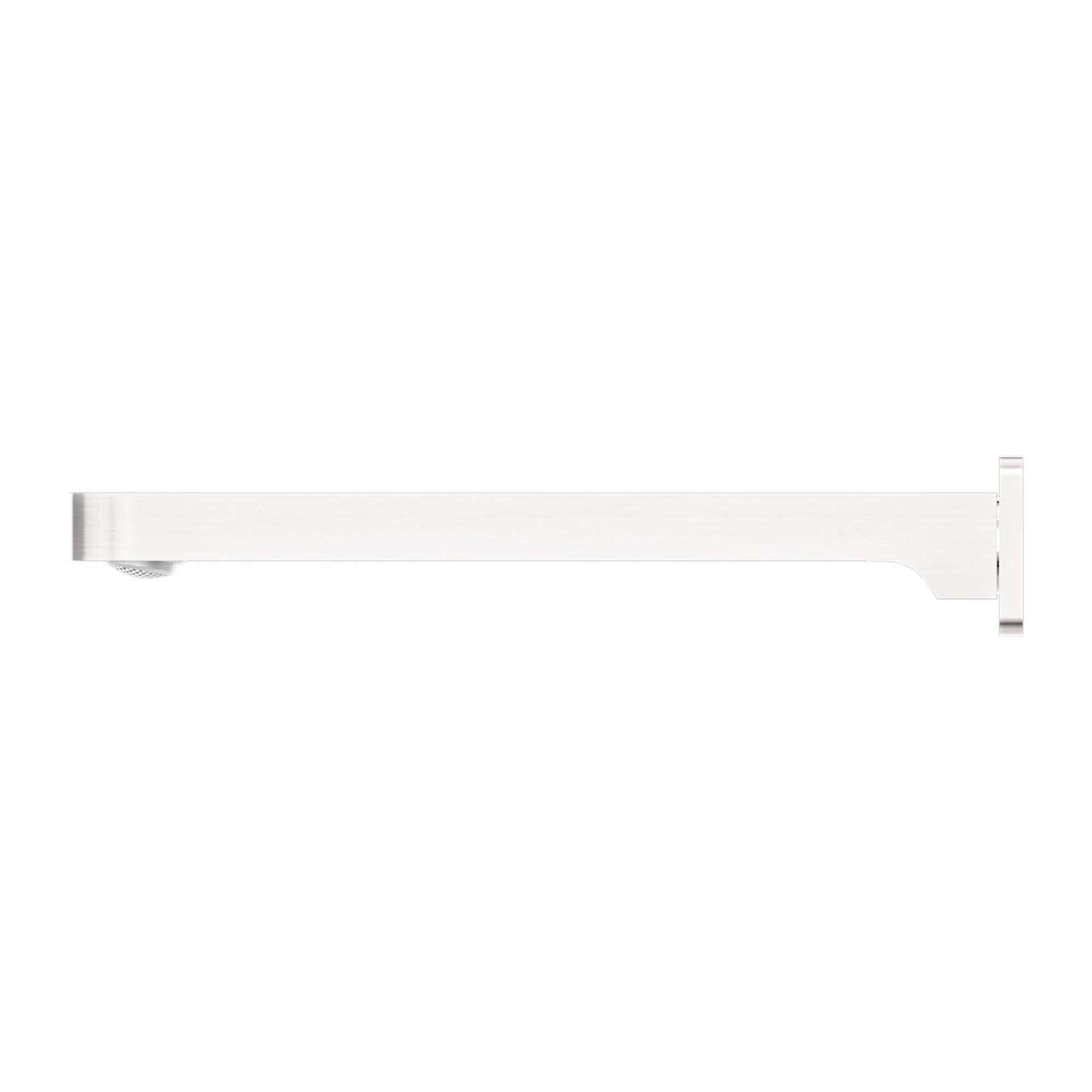 Nero Ecco Fixed Bath Spout Only - Brushed Nickel - Image 2