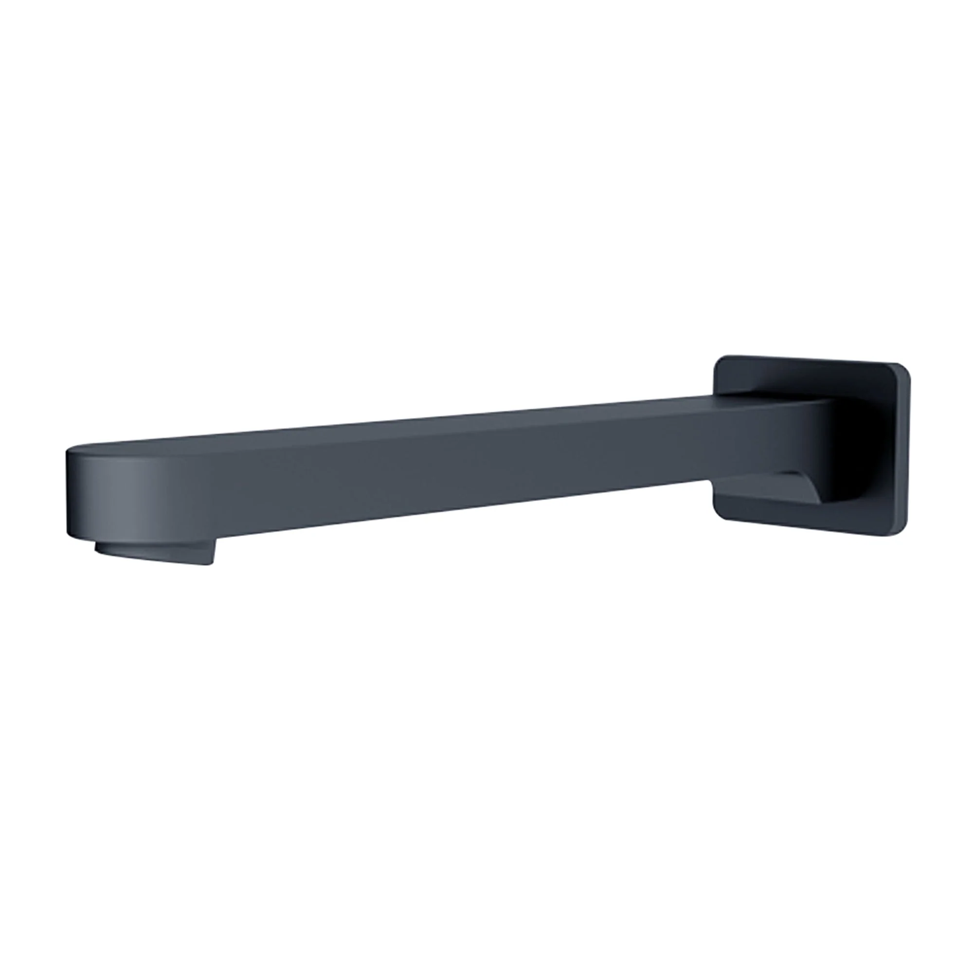 Nero Ecco Fixed Bath Spout Only - Black Matte