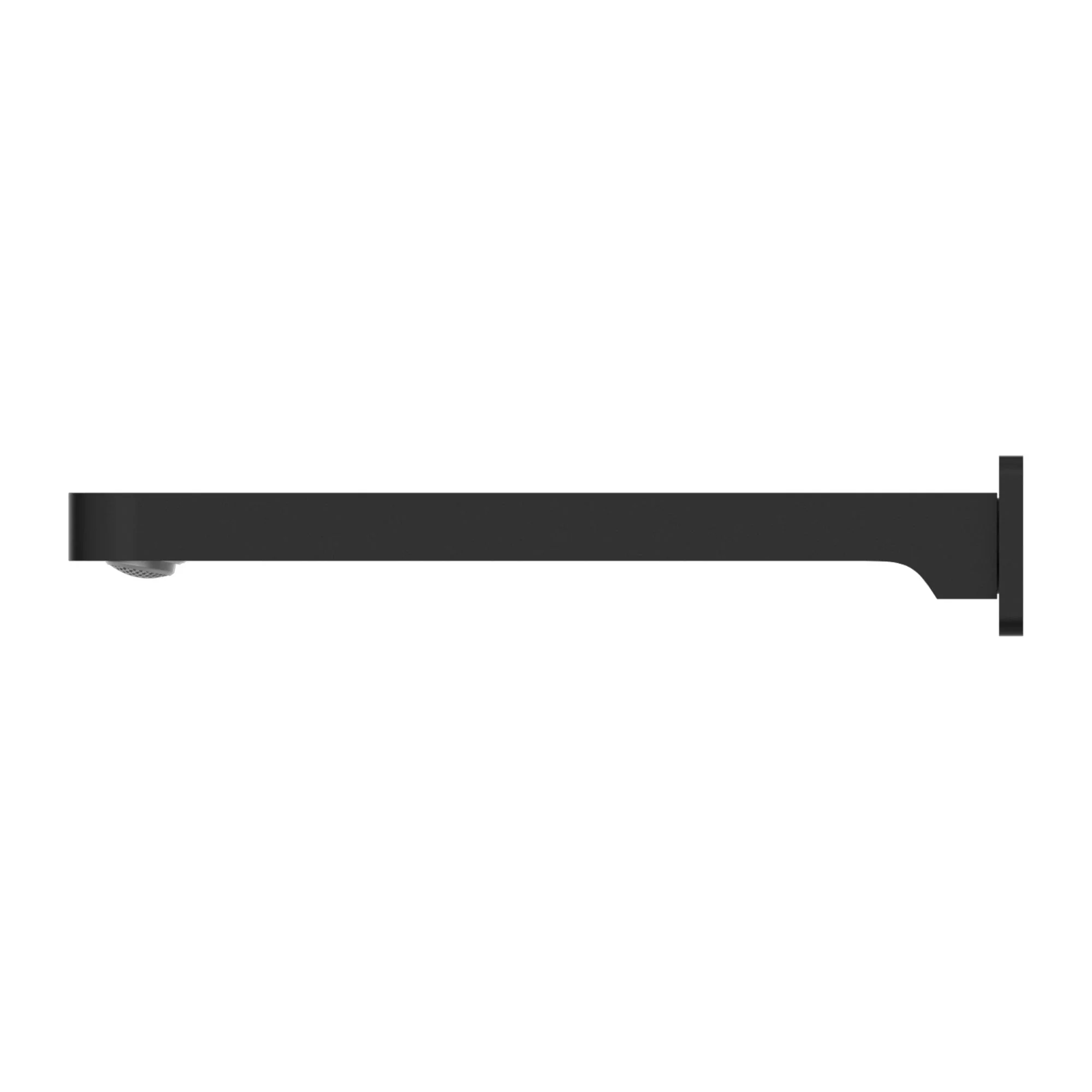 Nero Ecco Fixed Bath Spout Only - Black Matte - Image 2