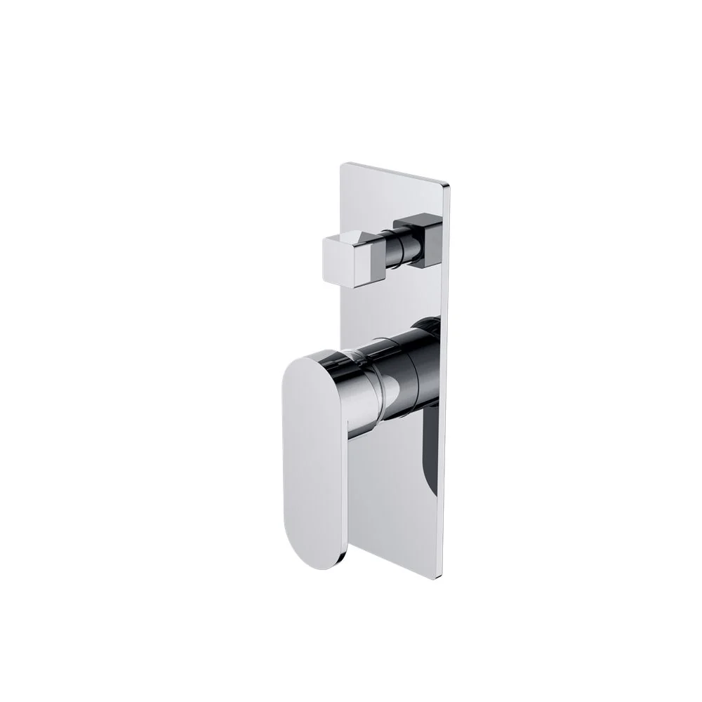 Nero Ecco Shower Mixer With Diverter - Chrome