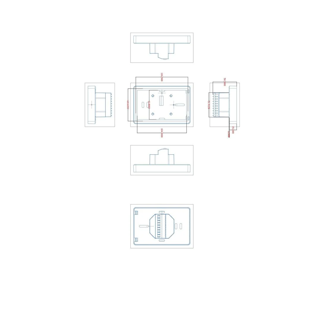 Linsol Eco 5.1in Dual Thermostat - White - Image 2