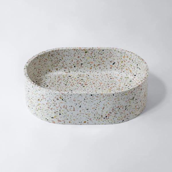 Eight Quarters Terrazzo Mini Pod Siena Basin & Waste