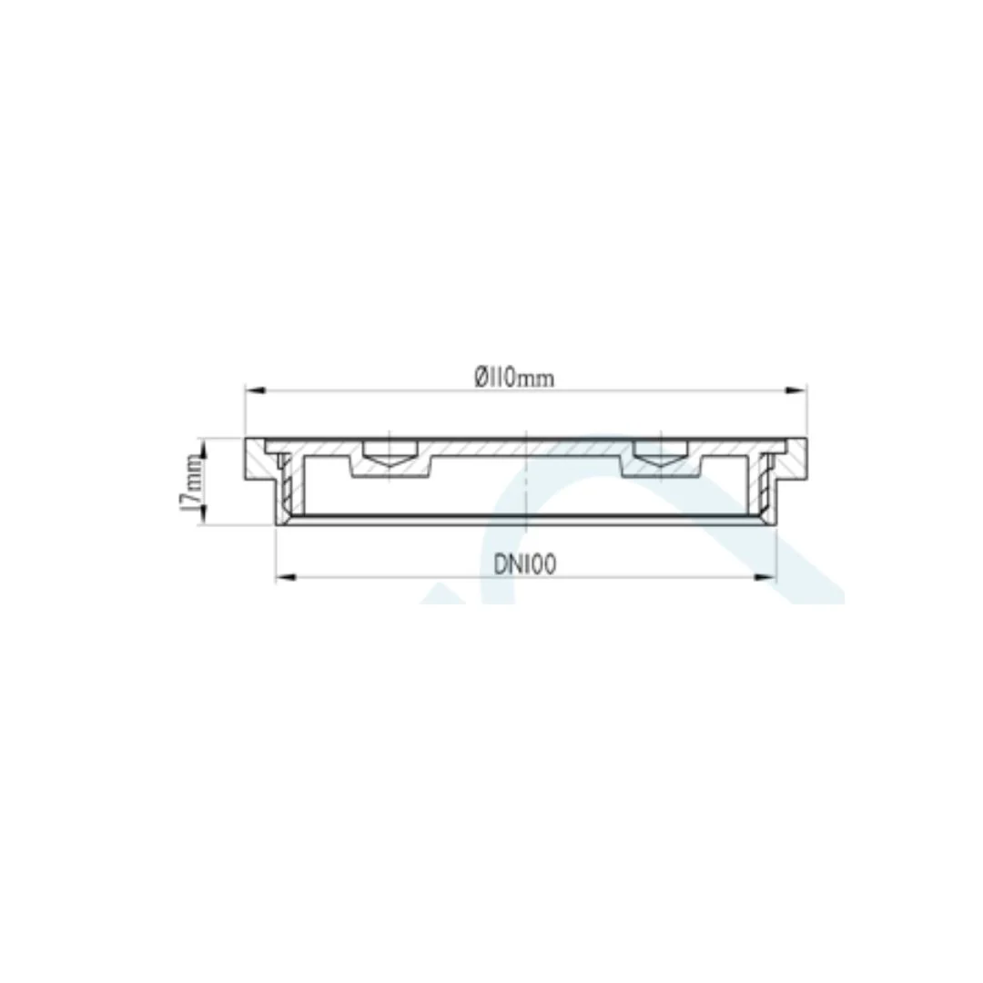 Elson CLEAN OUT ID PVC&FLARED CU 100mm PB - Image 2