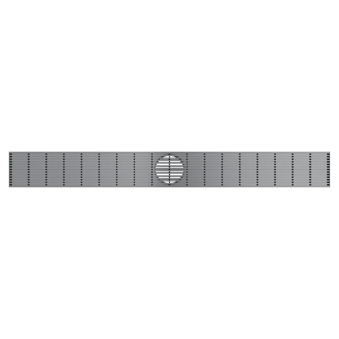 Linsol Ezyflow 1000mm Heelguard Linear Waste DN89 - Gunmetal - Image 2