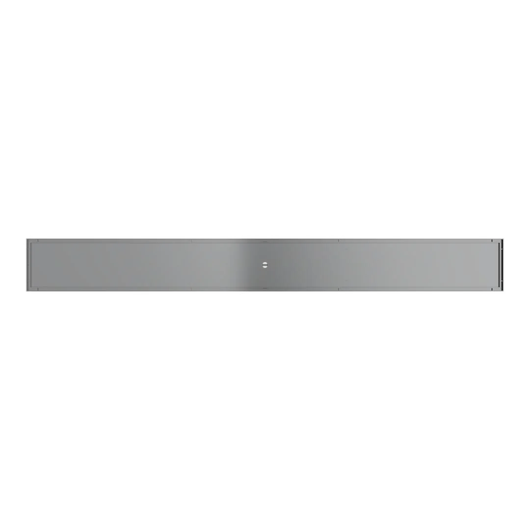 Linsol Ezyflow 1000mm Tile Insert Linear Waste DN64 - Brushed Nickel