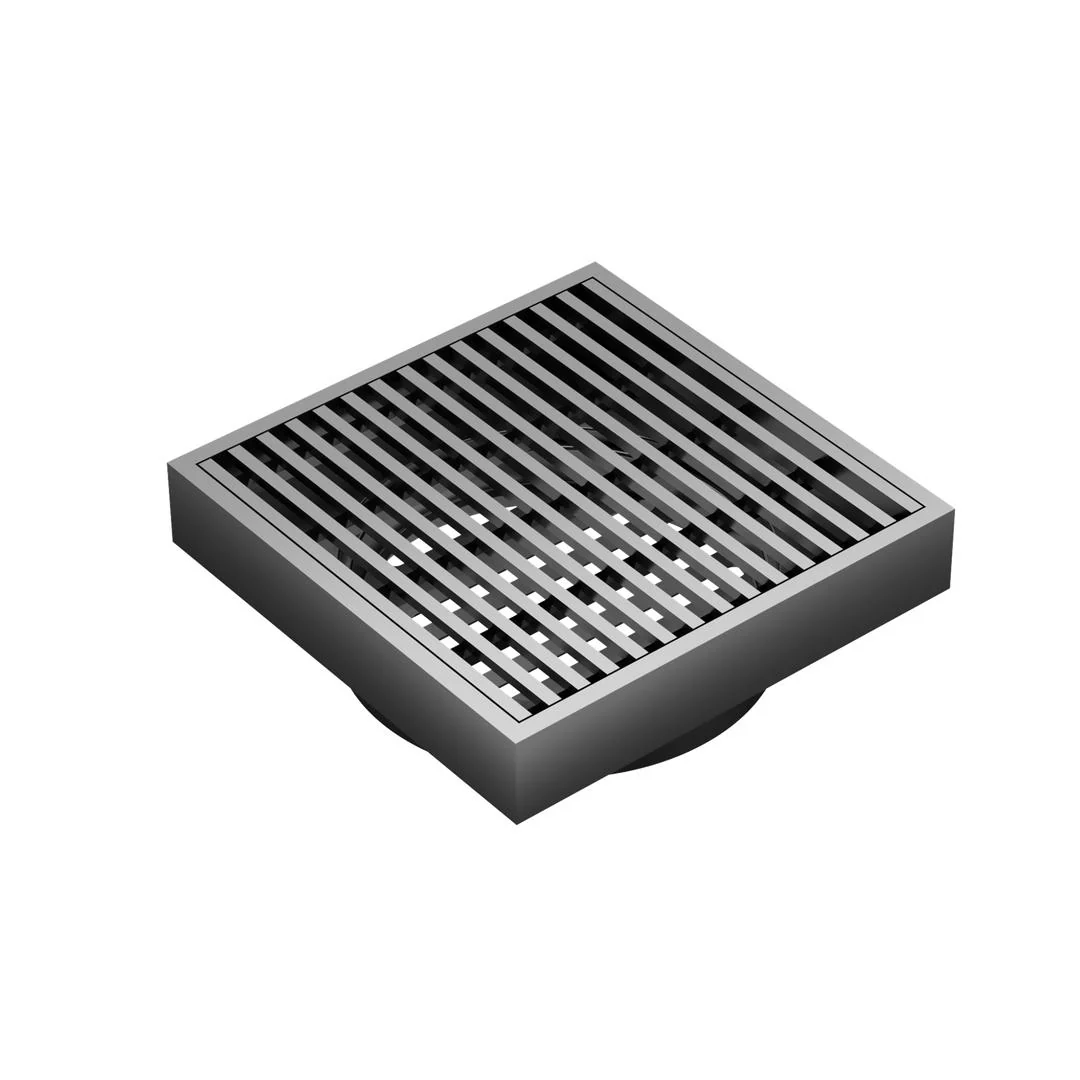 Linsol Ezyflow 110mm Heelguard Square Waste DN64 - Gunmetal