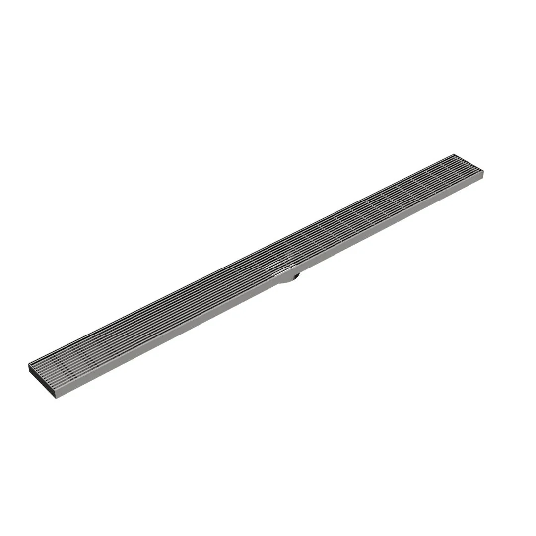 Linsol Ezyflow 1200mm Heelguard Linear Waste DN89 - Gunmetal