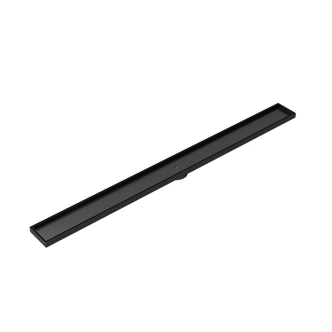 Linsol Ezyflow 1200mm Tile Insert Linear Waste DN44 - Matte Black