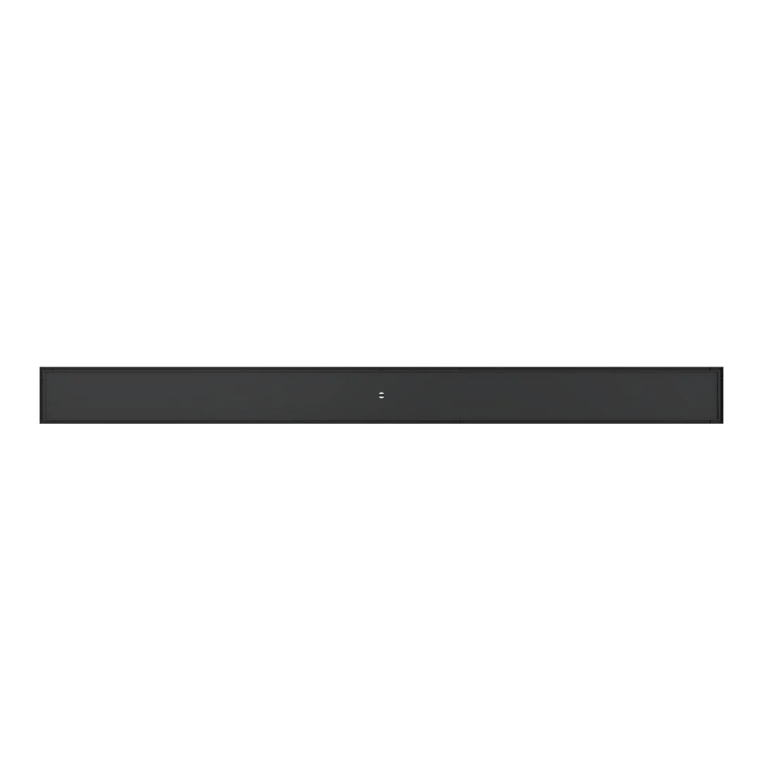 Linsol Ezyflow 1200mm Tile Insert Linear Waste DN89 - Matte Black - Image 2