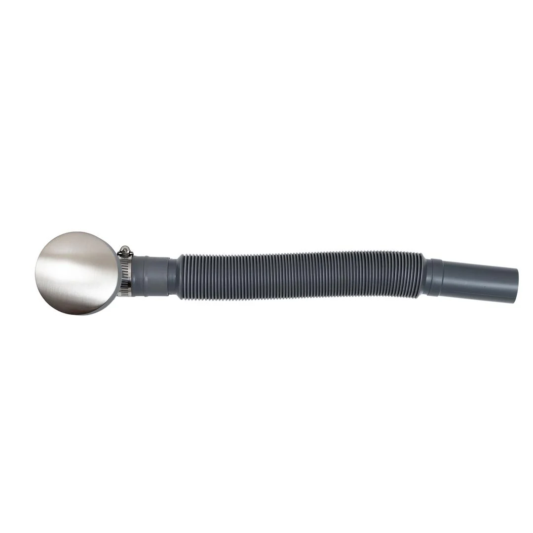 Linsol Ezyflow 40mm Pop-up Waste with Connector - Brushed Nickel - Image 3