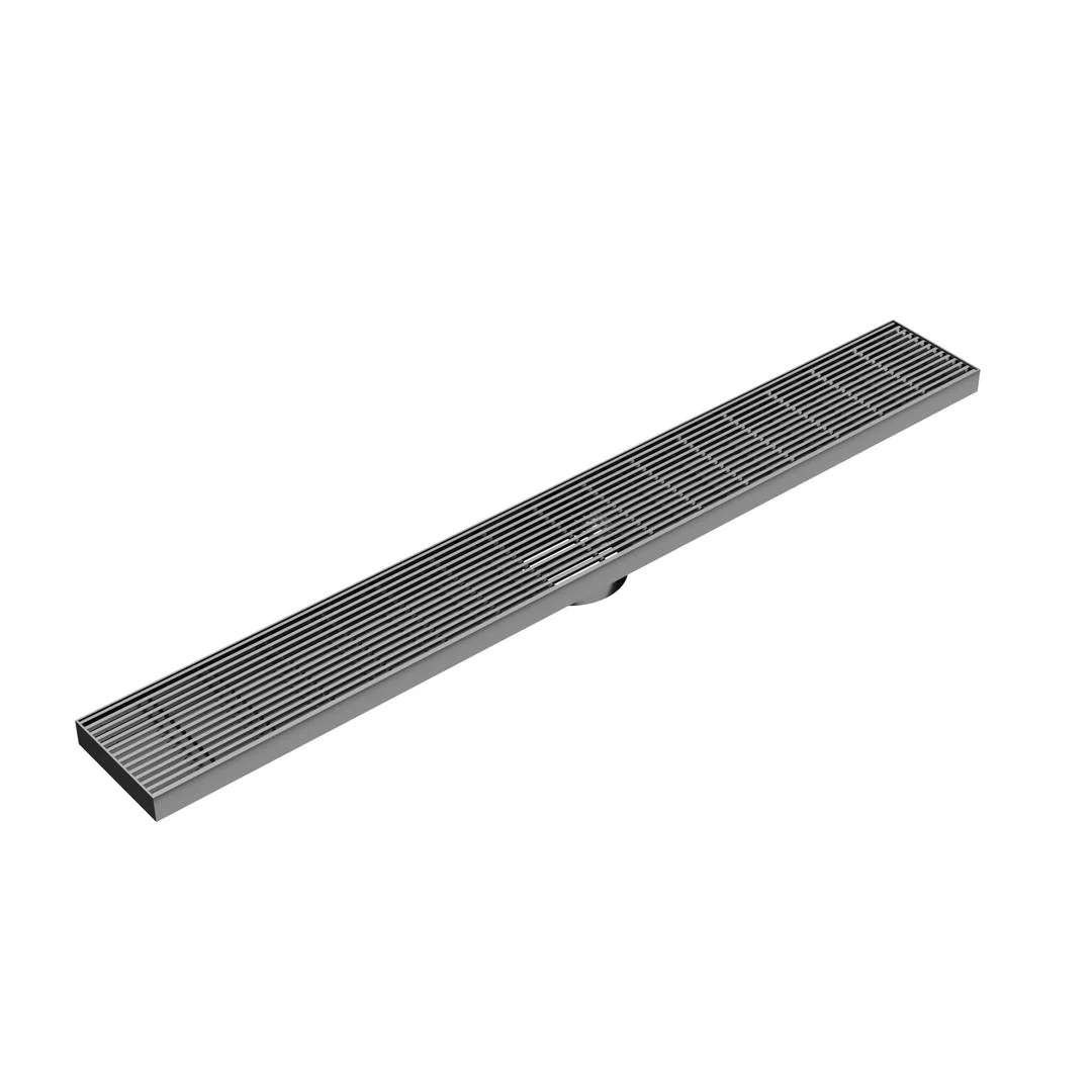 Linsol Ezyflow 800mm Heelguard Linear Waste DN44 - Gunmetal