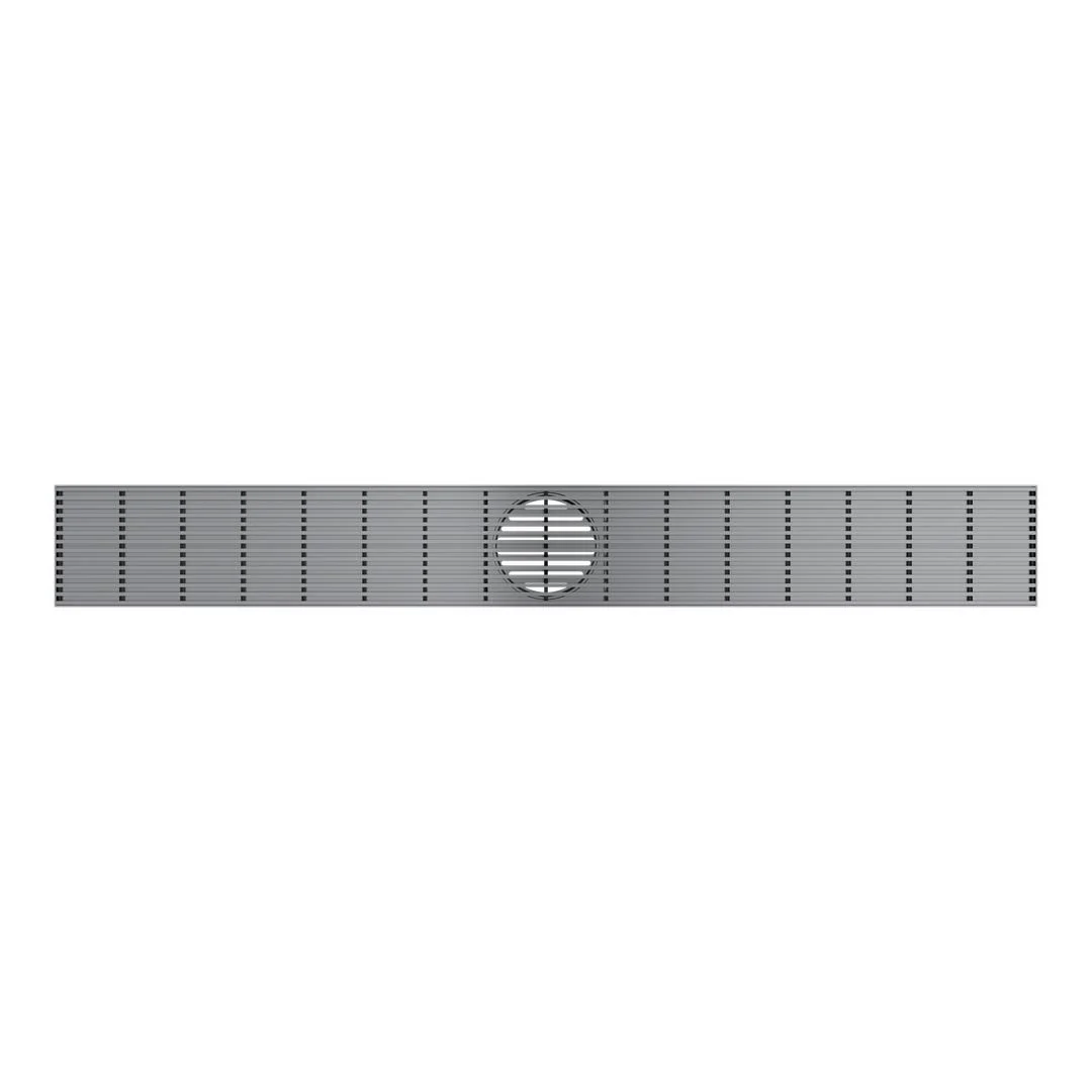 Linsol Ezyflow 800mm Heelguard Linear Waste DN89 - Gunmetal - Image 2
