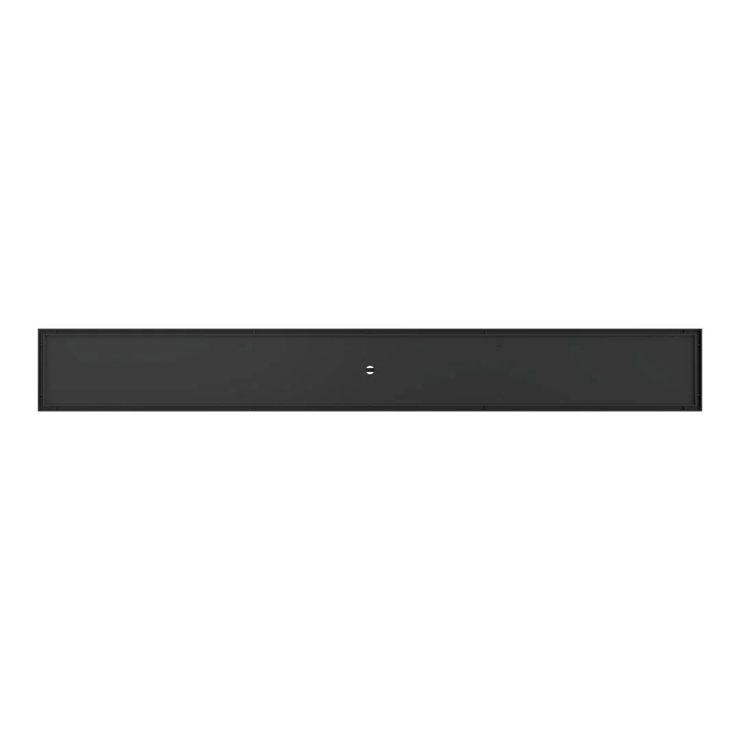 Linsol Ezyflow 800mm Tile Insert Linear Waste DN89 - Matte Black - Image 2