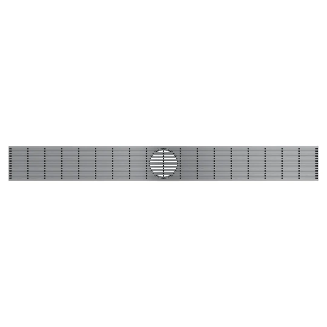 Linsol Ezyflow 900mm Heelguard Linear Waste DN89 - Gunmetal - Image 2