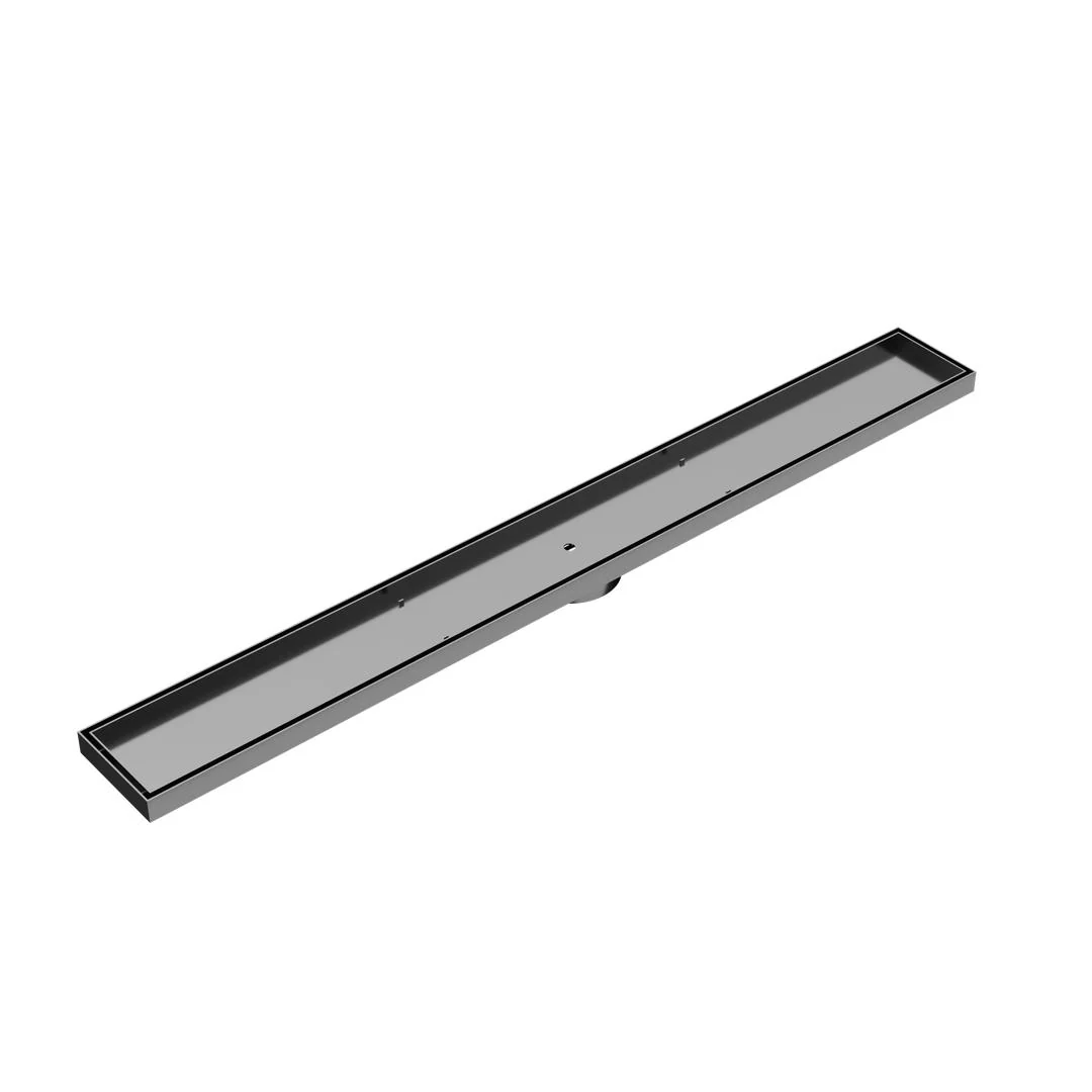 Linsol Ezyflow 900mm Tile Insert Linear Waste DN64 - Gunmetal