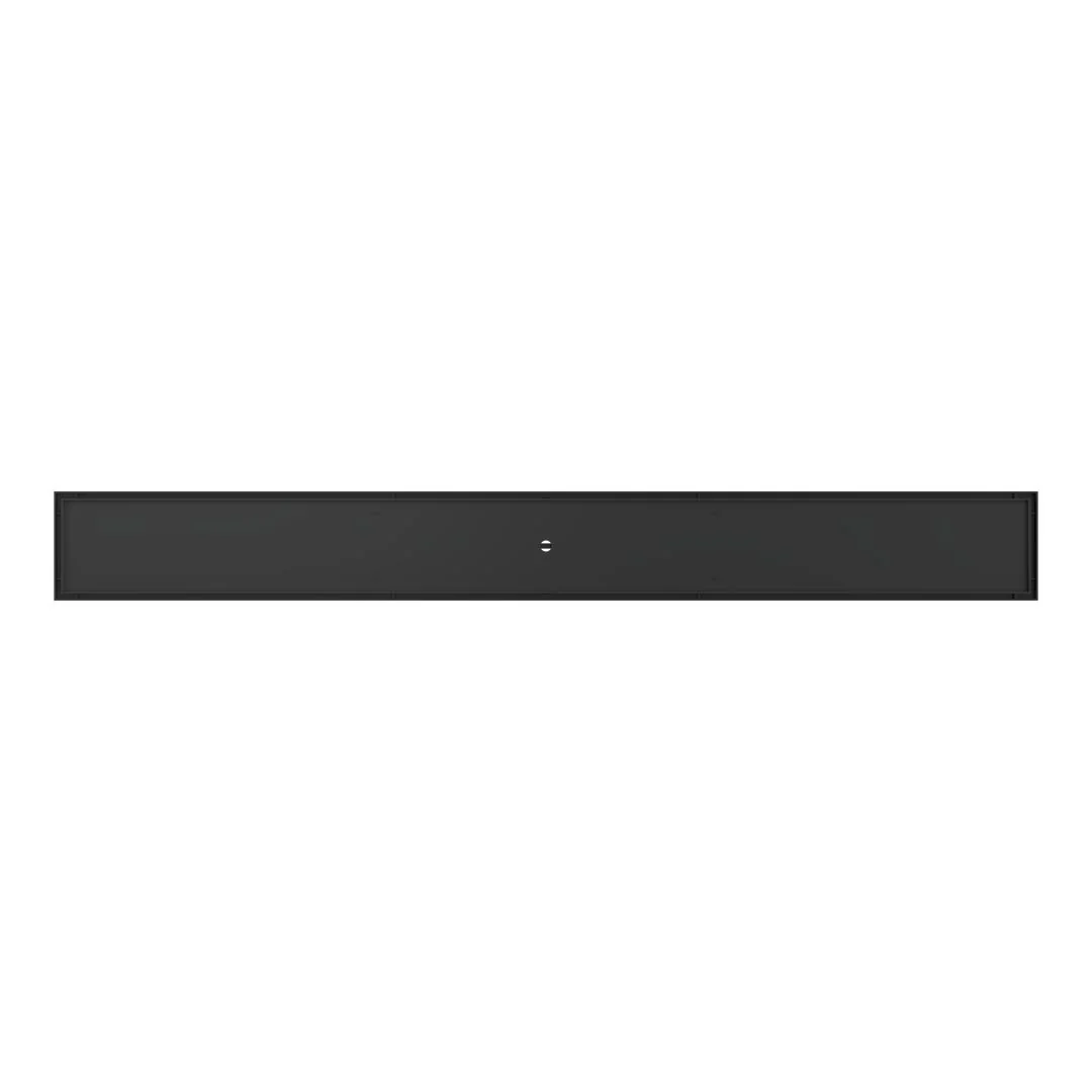 Linsol Ezyflow 900mm Tile Insert Linear Waste DN89 - Matte Black - Image 2