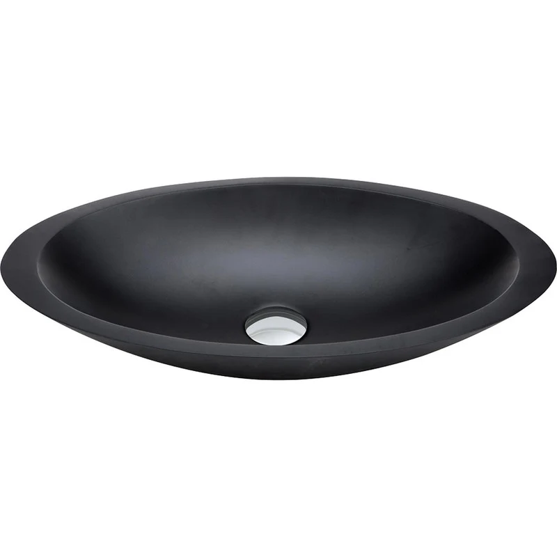 Fienza Bahama Solid Surface Basin - Black Matte - Image 3