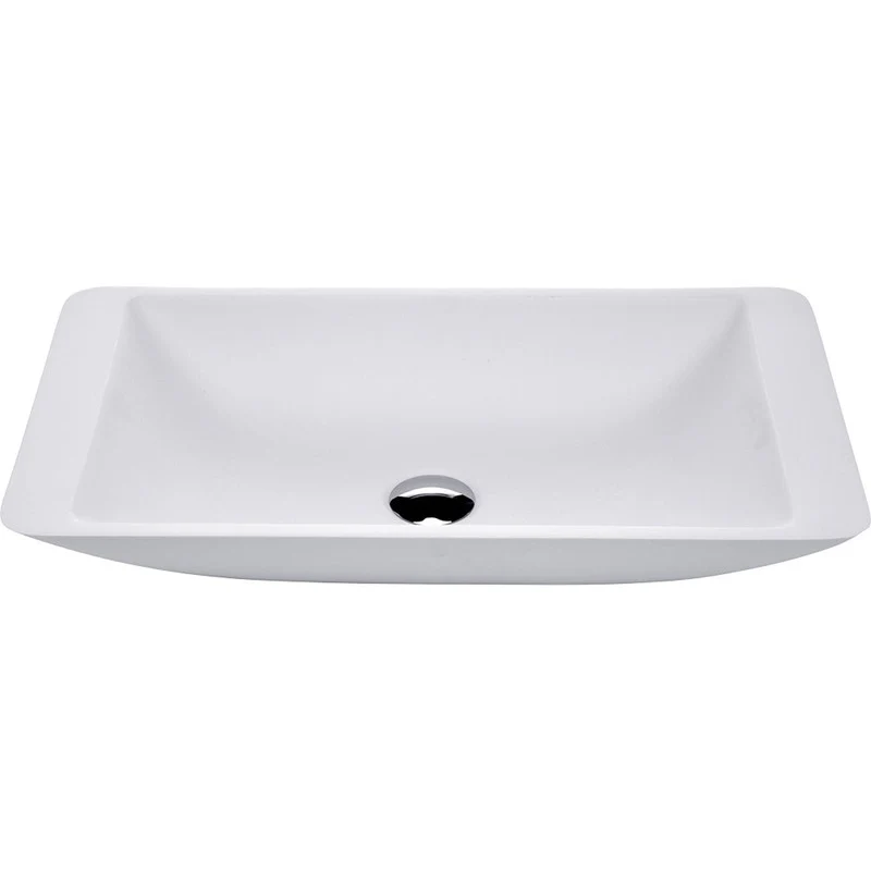 Fienza Classique 600 Solid Surface Basin - White Matte - Image 2
