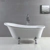 Fienza Clawfoot Freestanding Acrylic Bath - Image 5
