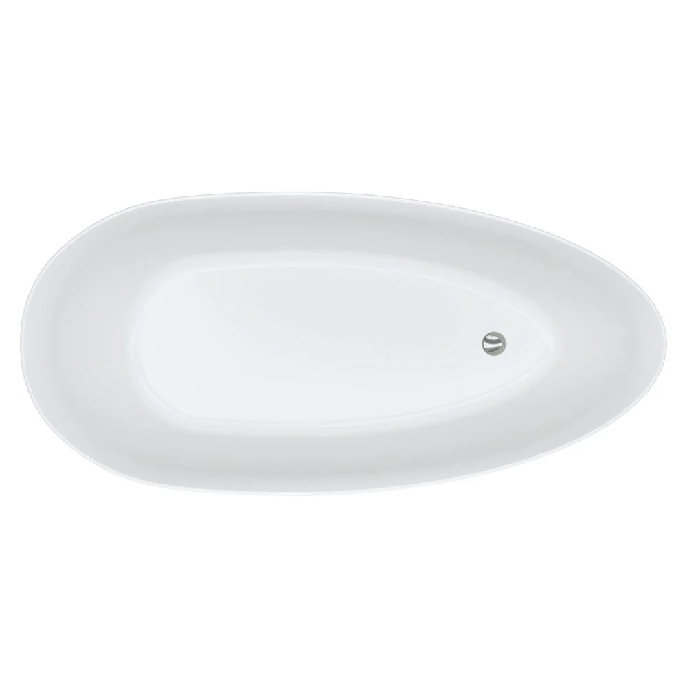 Fienza Dayo Freestanding Bath 1700mm - White - Image 5