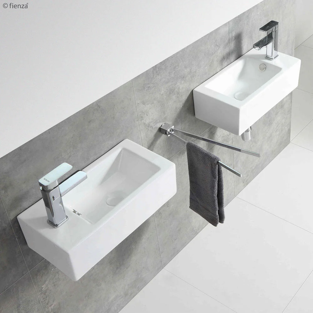 Fienza Linea Right-Hand Wall-Hung Basin