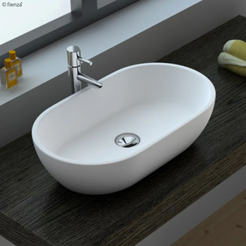 Fienza Nero Solid Surface Basin