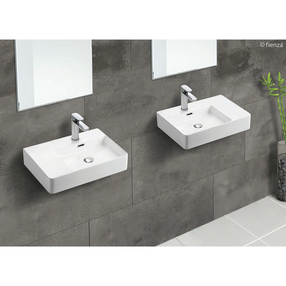 Fienza Petra Left-Hand Wall-Hung Basin