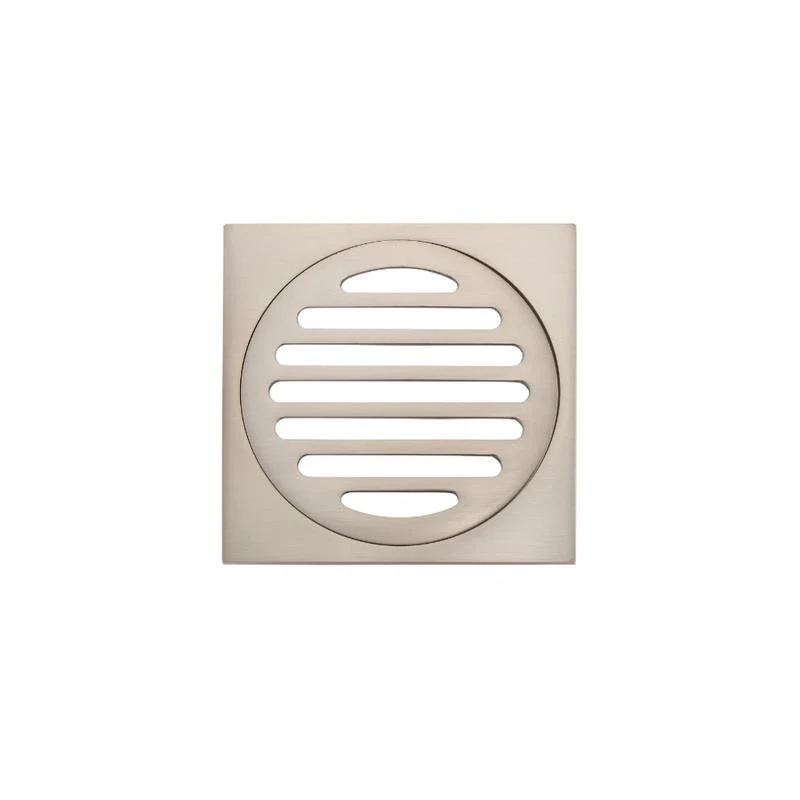 Meir Square Floor Grate Shower Drain 100mm outlet - Champagne - Image 2