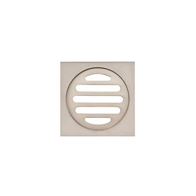 Meir Square Floor Grate Shower Drain 80mm outlet - Champagne - Image 2