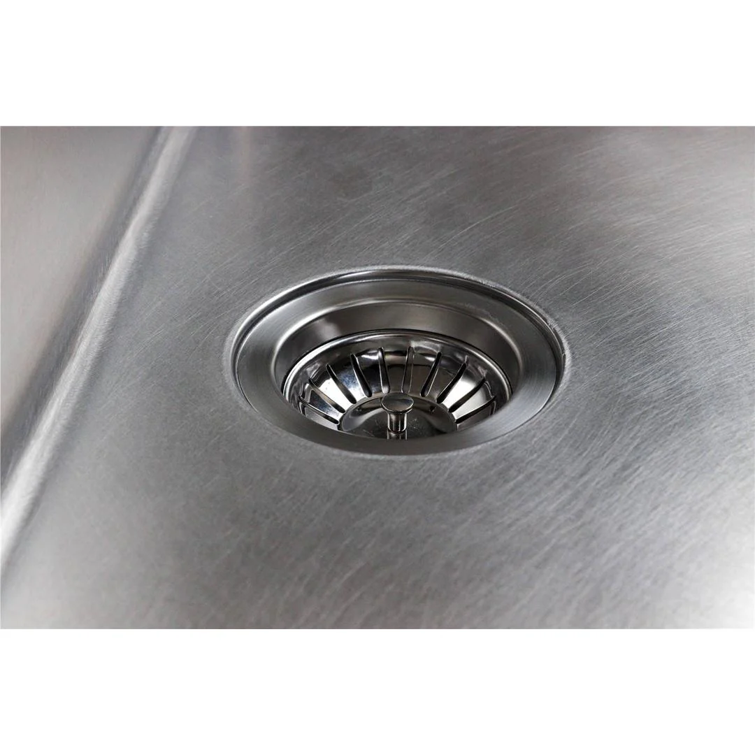 Linsol Foster Ke Sink 440×440 Undermount - Foster Vintage Stainless - Image 3