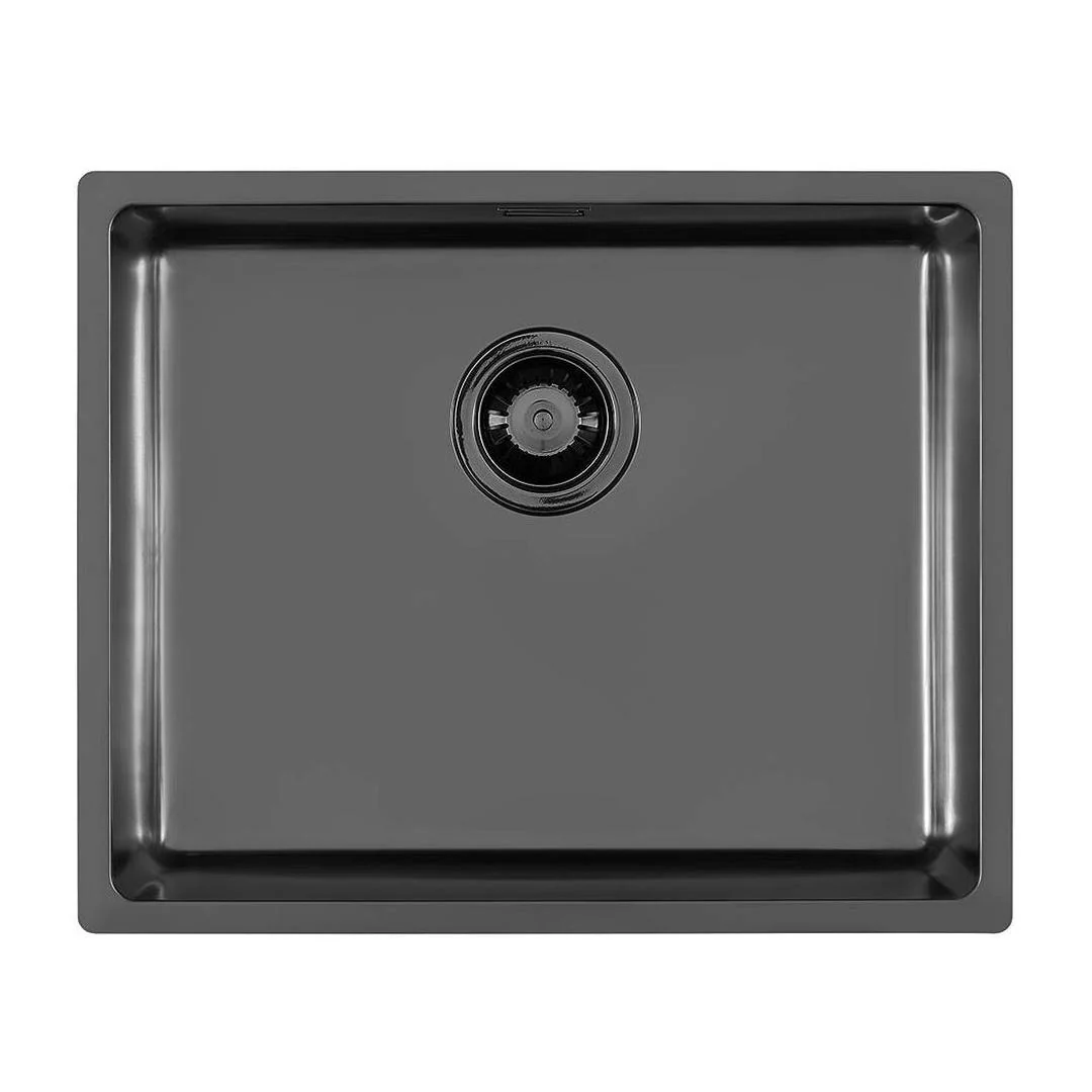 Linsol Foster Ke Sink 540×440 Undermount - Foster Brushed Gunmetal