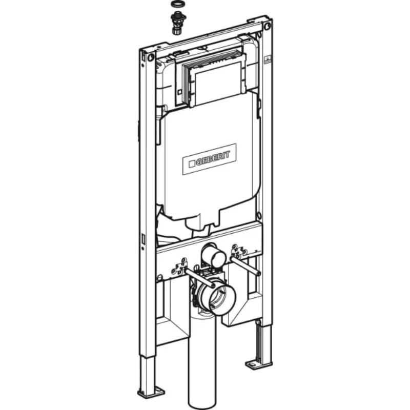 Geberit Duofix Wall-Hung System with Sigma Concealed Cistern - Image 2