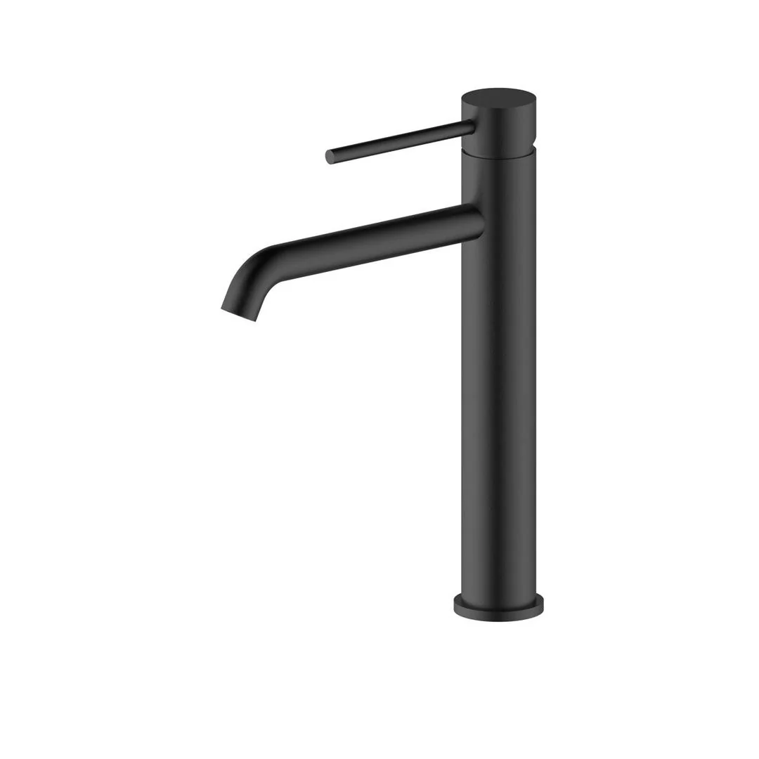 Linsol Gigi S2 Tall Basin Mixer - Matte Black