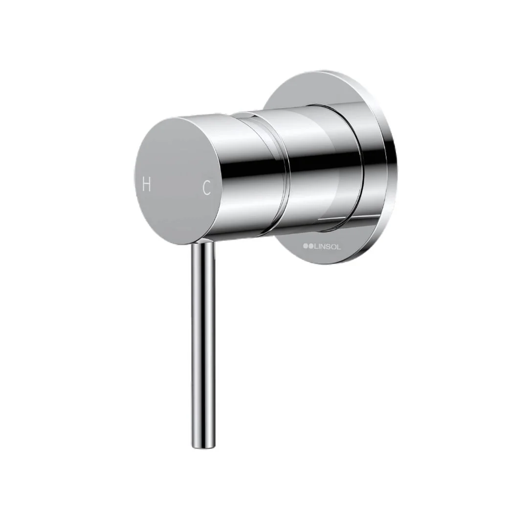 Linsol Gigi S3 Wall Mixer Trim Kit - Chrome