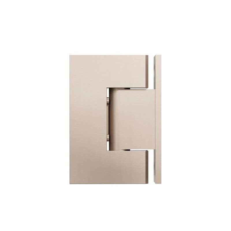Meir Glass to Wall Shower Door Hinge - Champagne - Image 2