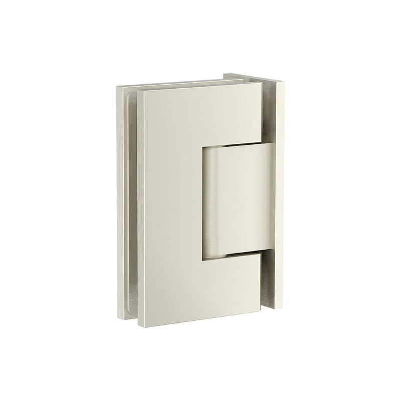 Meir Glass to Wall Shower Door Hinge - PVD Brushed Nickel