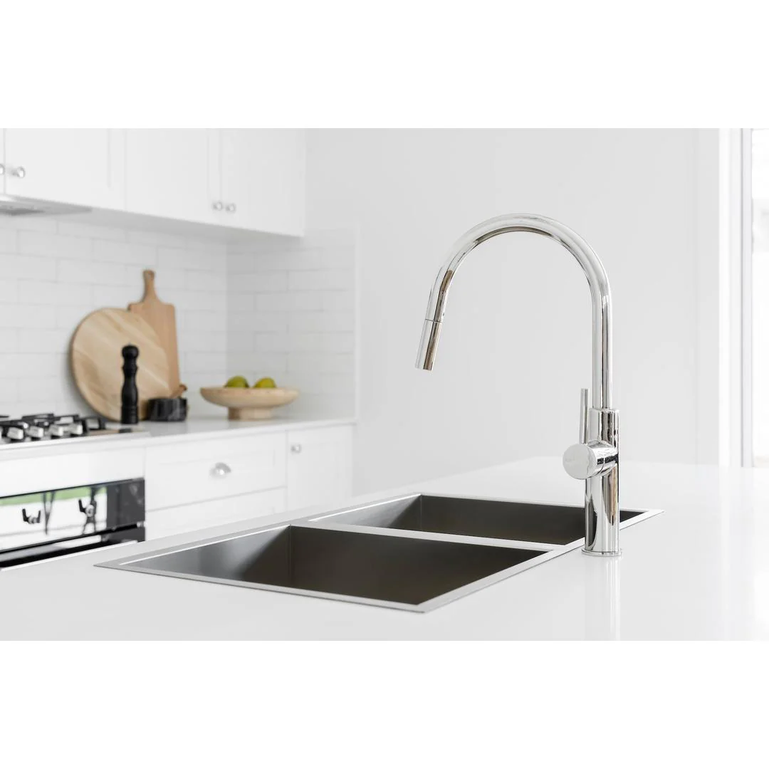 Linsol Halo Pull Out Sink Mixer - Chrome - Image 2