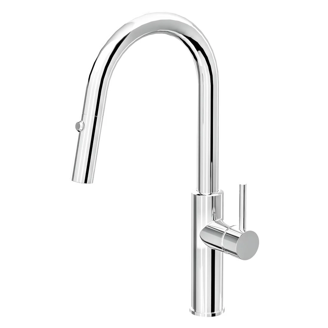 Linsol Halo S2 Pull Out Sink Mixer - Chrome