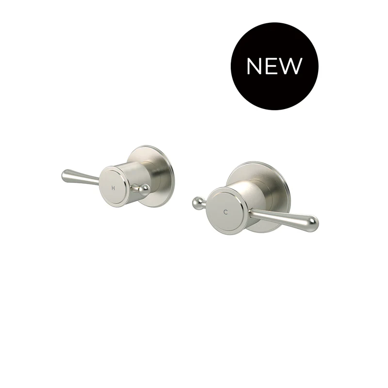 Meir Harrington Quarter Turn Wall Tap Set