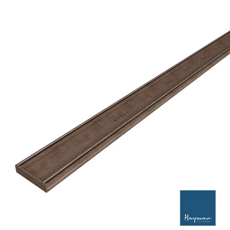 Hayman Aluminium 21mm Tile Insert Shower Grate Drain Kit  - Brushed Copper