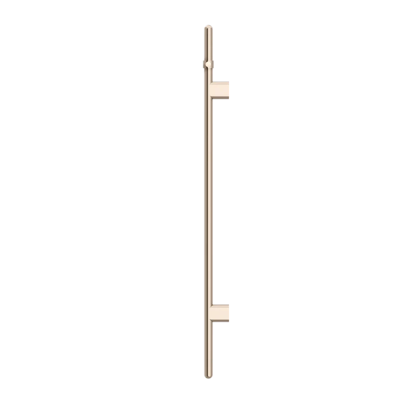 Meir Heated Vertical Towel Rail - Champagne - Image 2