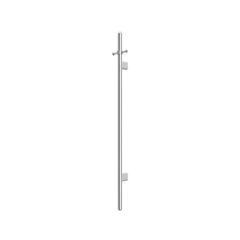 Meir Heated Vertical Towel Rail - Polished Chrome