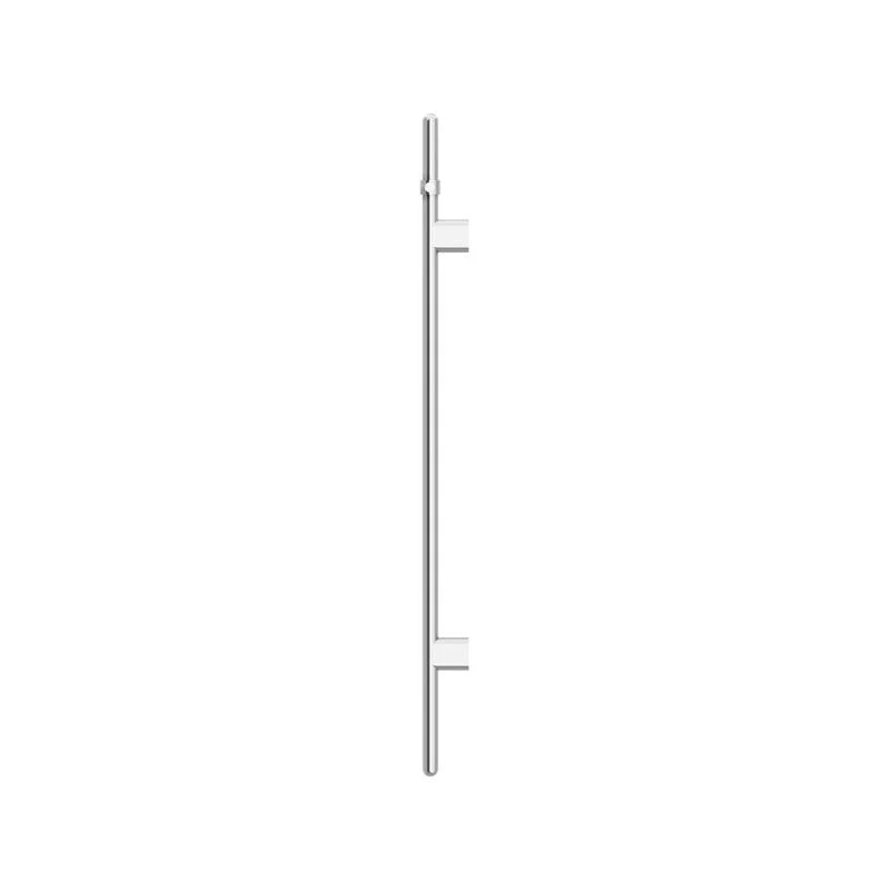 Meir Heated Vertical Towel Rail - Polished Chrome - Image 2