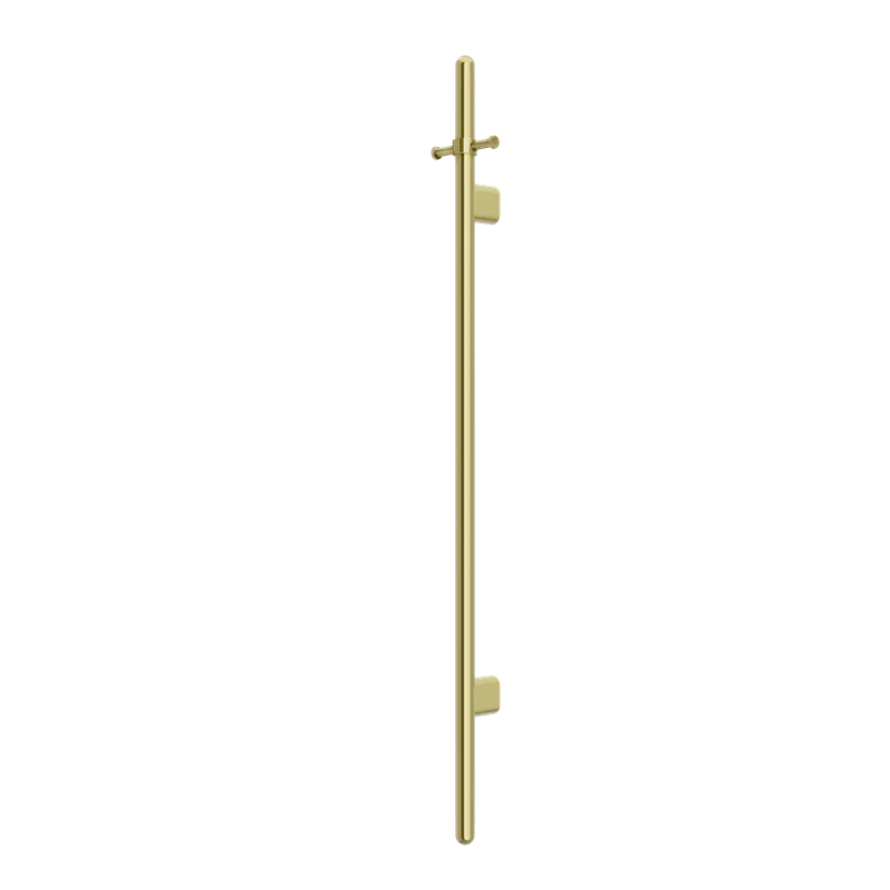 Meir Heated Vertical Towel Rail - PVD Tiger Bronze